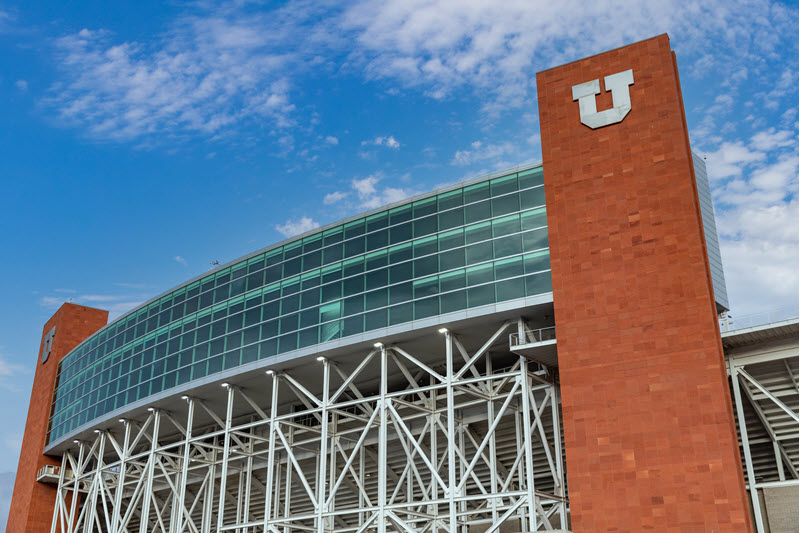 University of Utah stadium